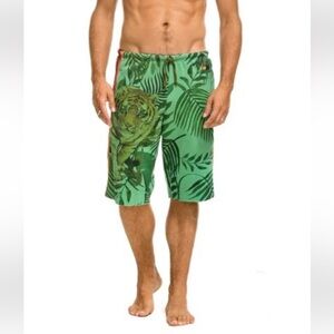 Men's Jungle Tiger Sweat Shorts